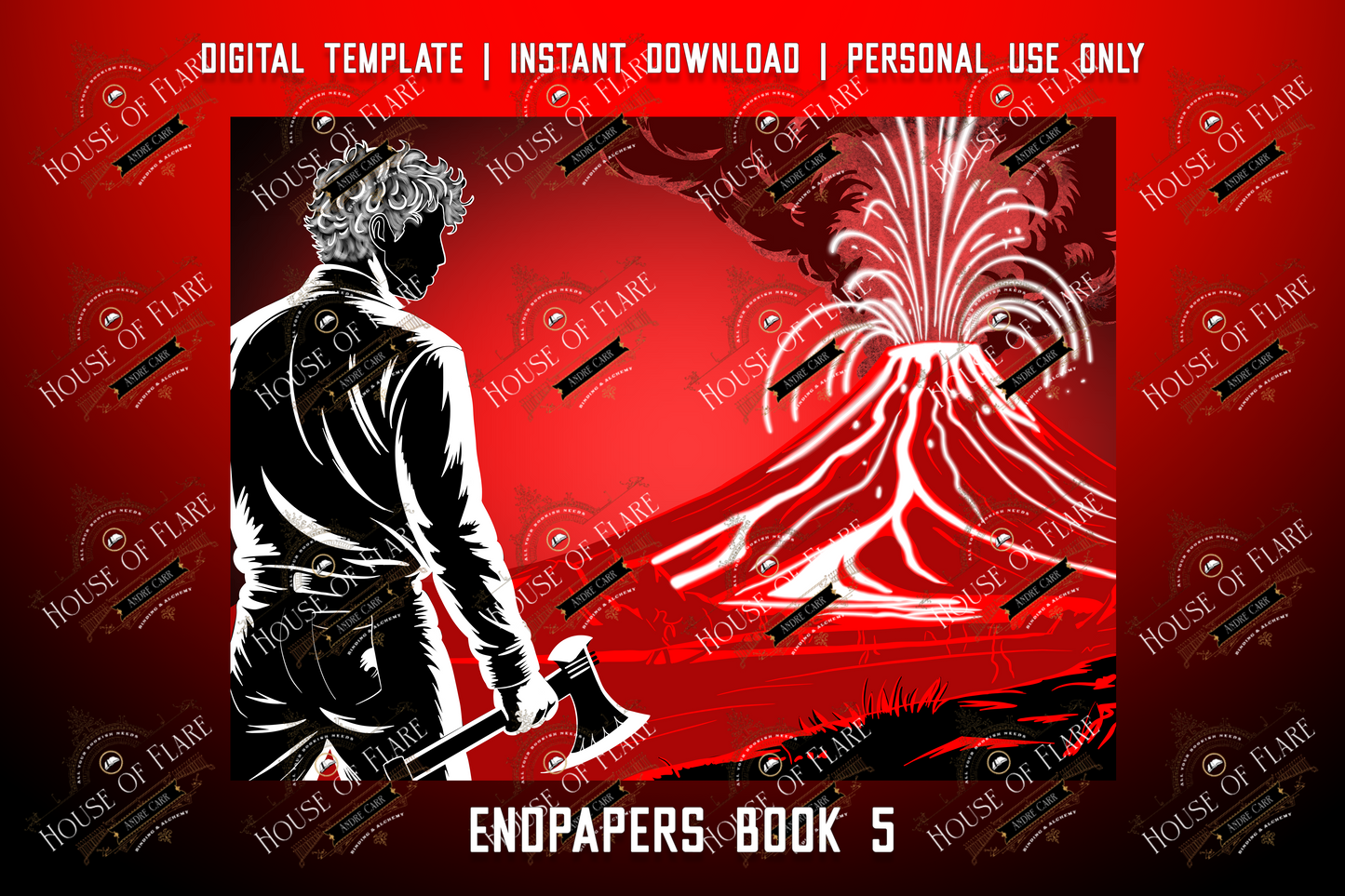 Red Rebellion Series | DIGITAL TEMPLATES