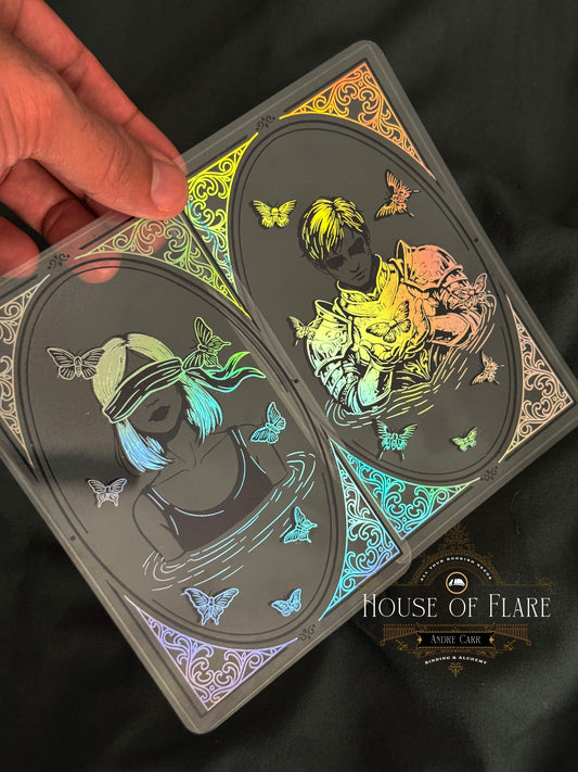 Bartholomew | Holographic Transparent Bookmarks