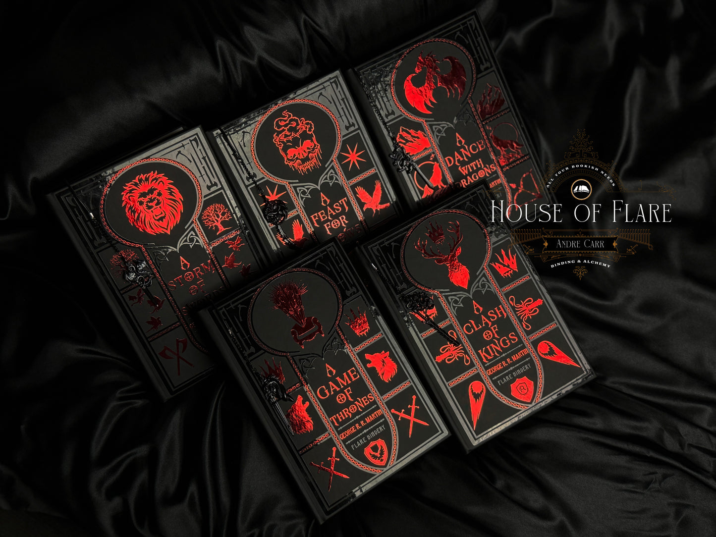 A Game of Thrones Rebound Set (With Case) Custom MADE TO ORDER