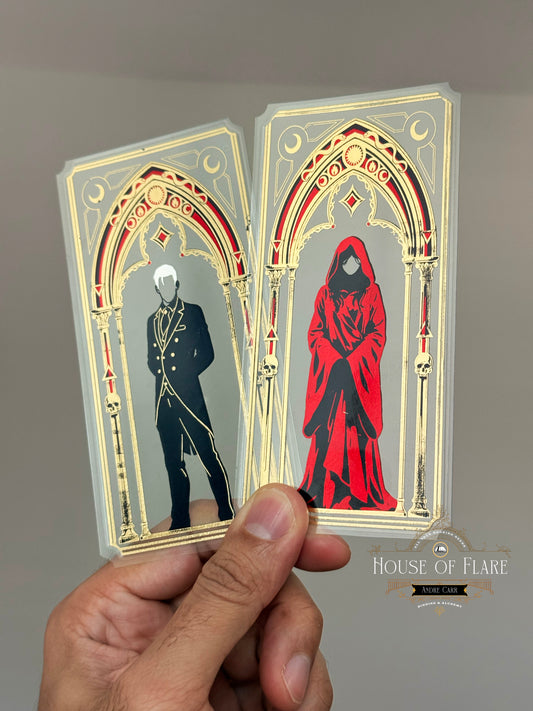 Alchemy | Distressed Transparent Bookmarks