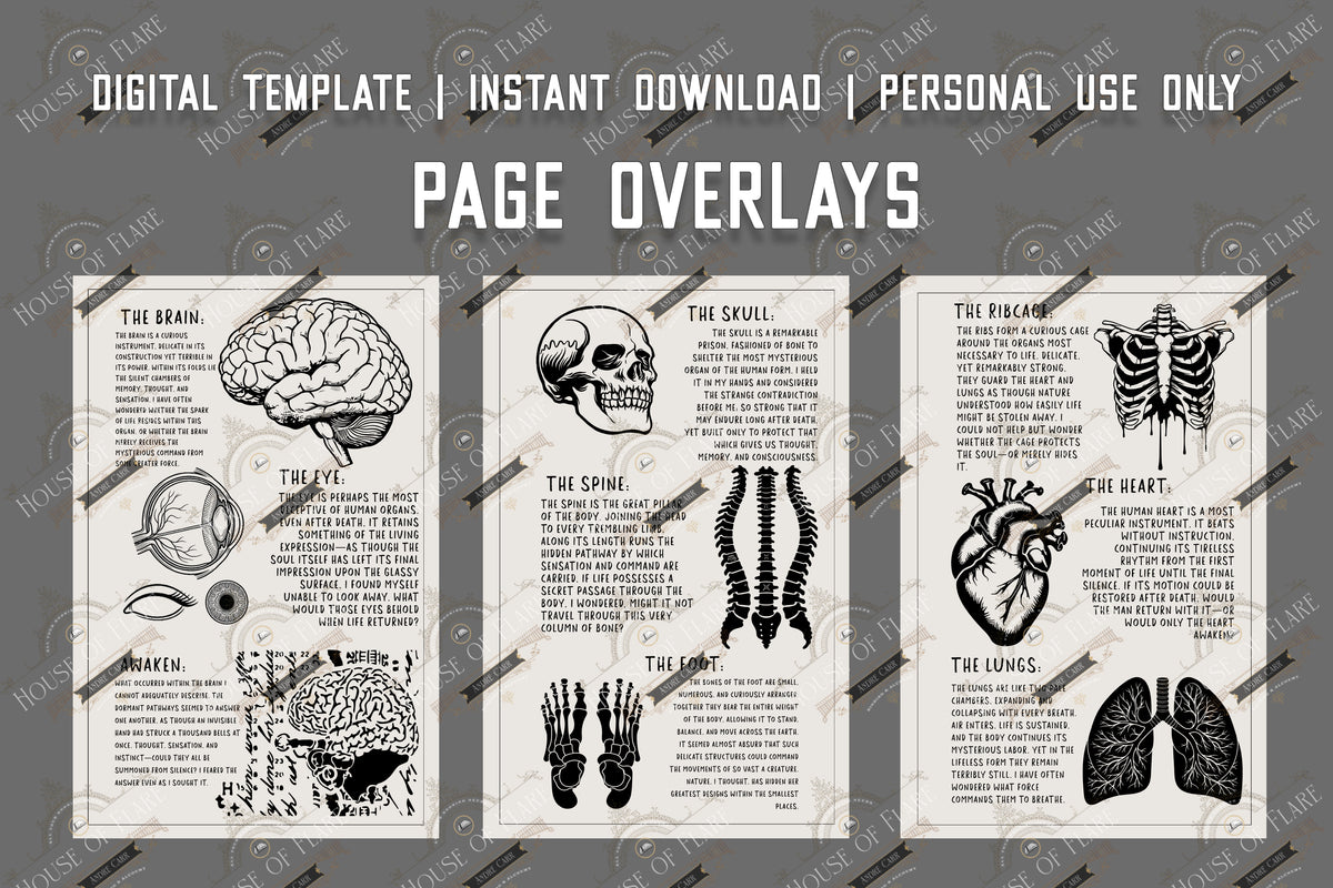 FRANKENSTEIN | DIGITAL TEMPLATES
