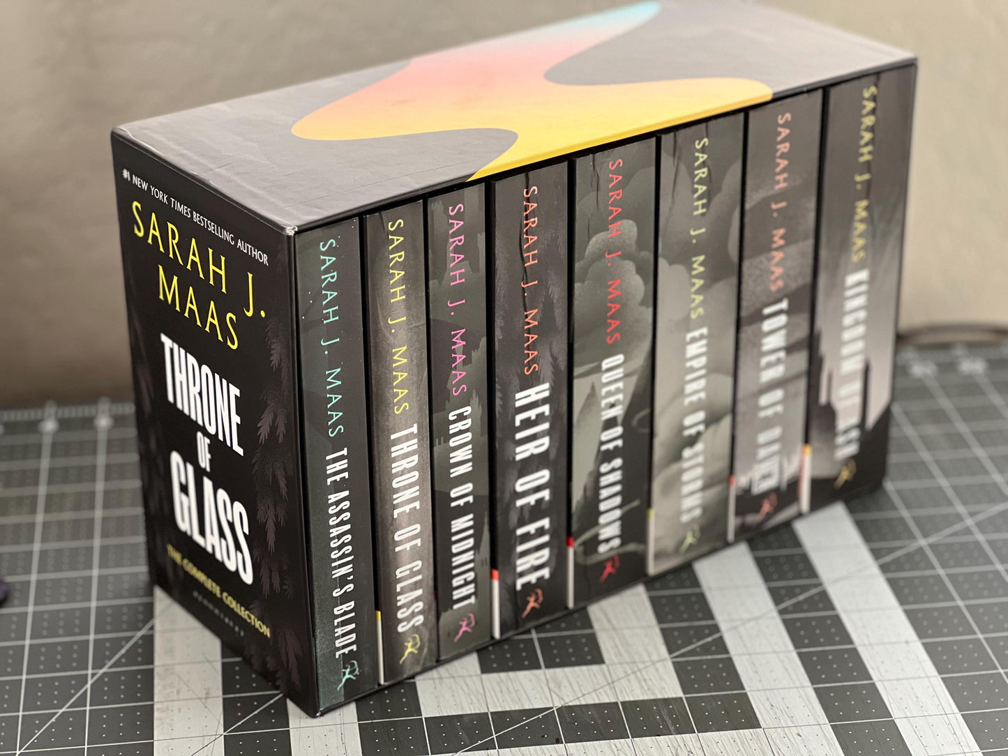 The Throne of Glass Sprayed Edges Collection Set