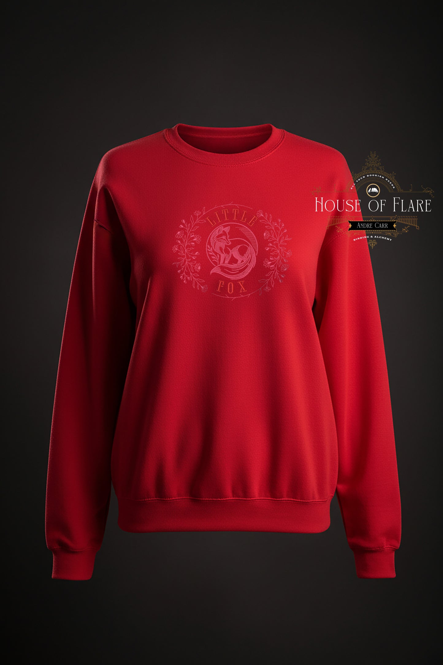 "Little Fox" - Sweater/Hoodie Embroidered Unisex