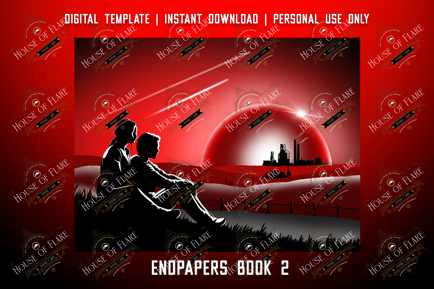 Red Rebellion Series | DIGITAL TEMPLATES