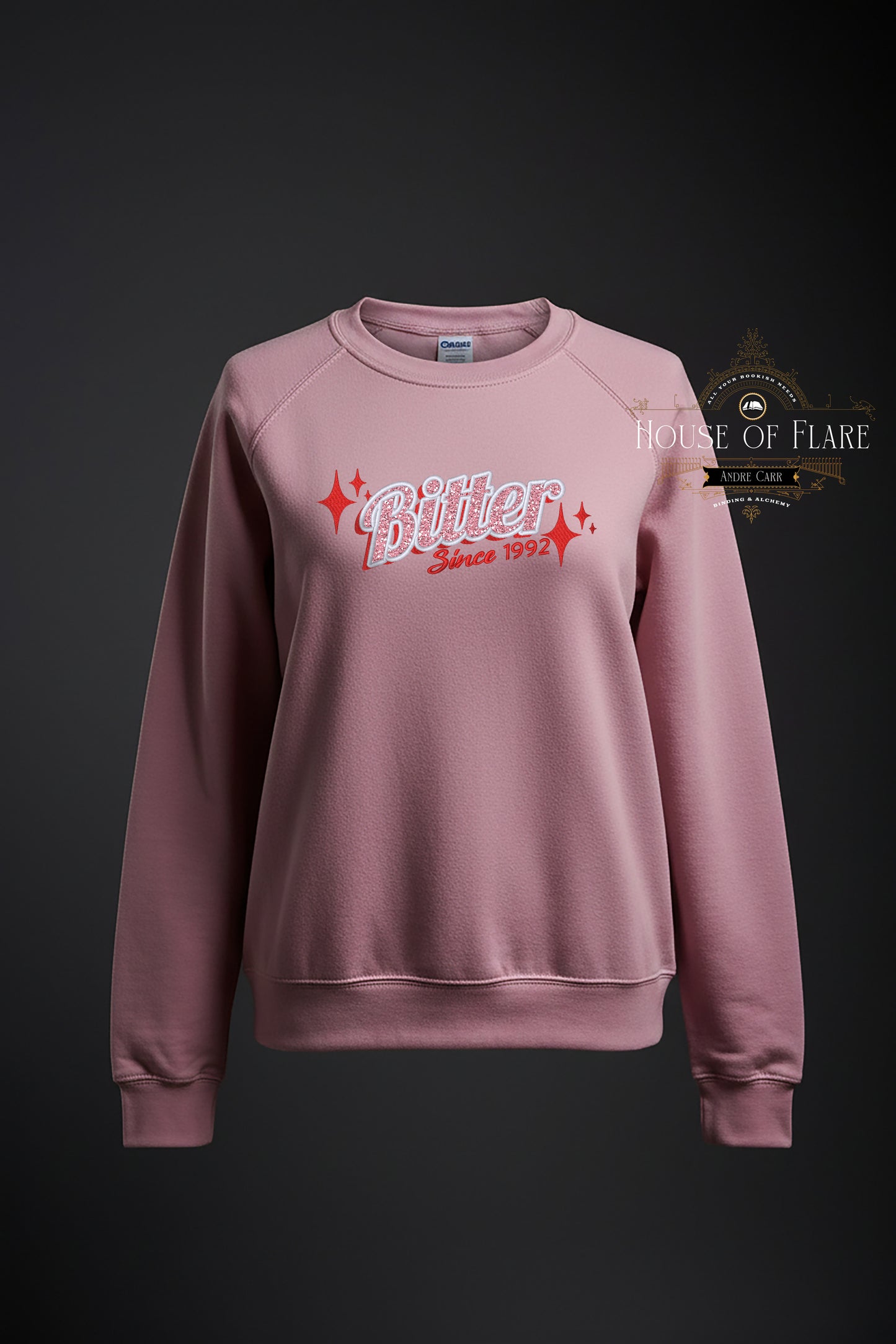 "BITTER" - Embroidered Unisex Sweater