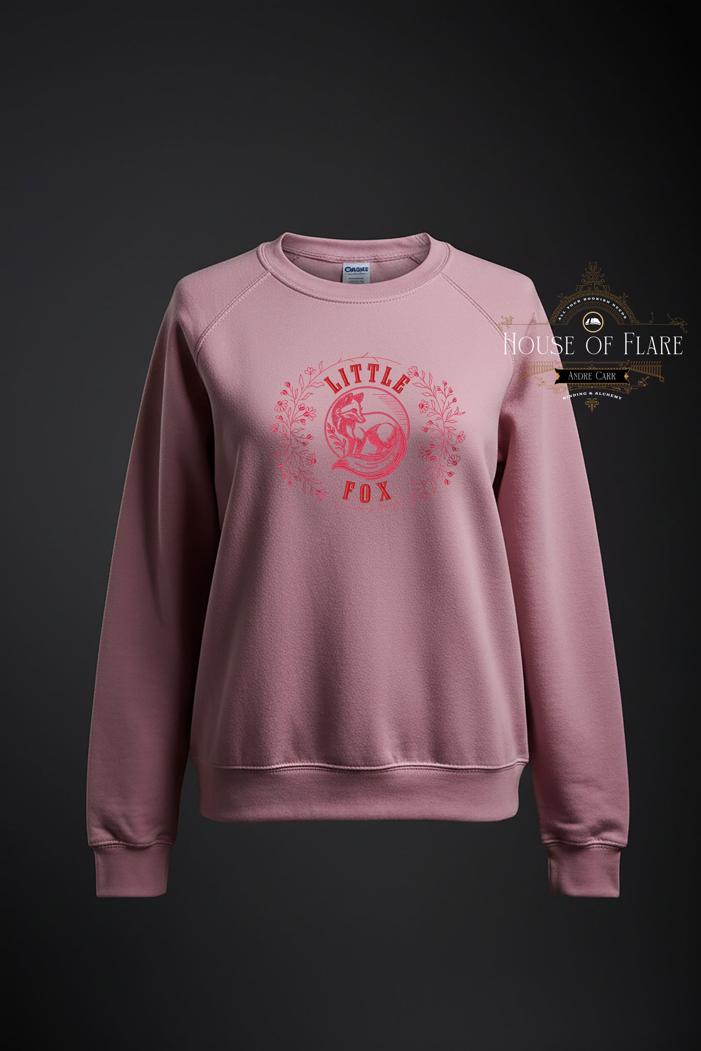 "Little Fox" - Sweater/Hoodie Embroidered Unisex