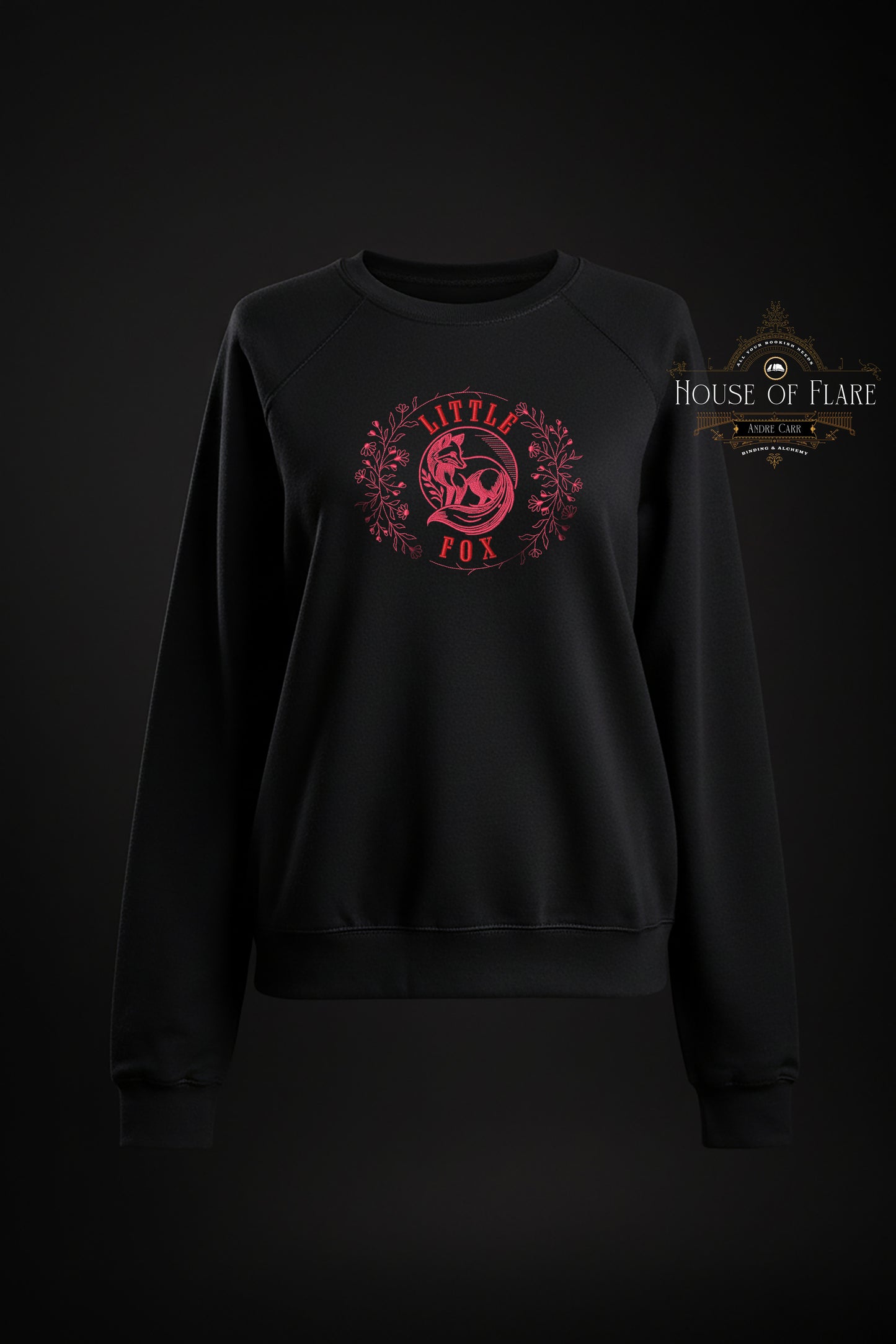 "Little Fox" - Sweater/Hoodie Embroidered Unisex
