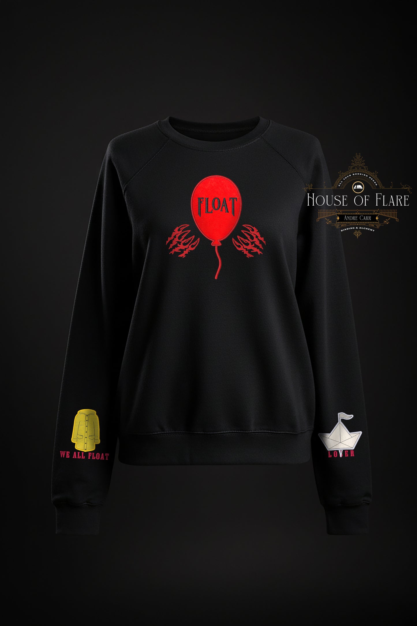 "FLOAT" - Sweater/Hoodie Embroidered Unisex