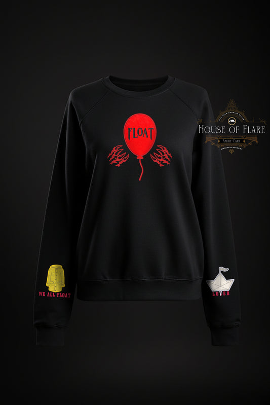 "FLOAT" - Sweater/Hoodie Embroidered Unisex