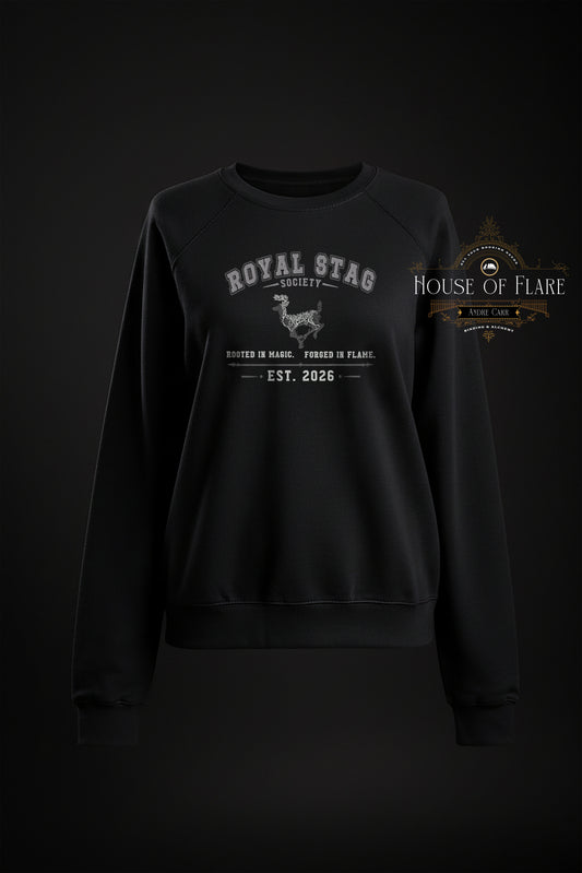 "Royal Stag Society" - Sweater/Hoodie Embroidered Unisex