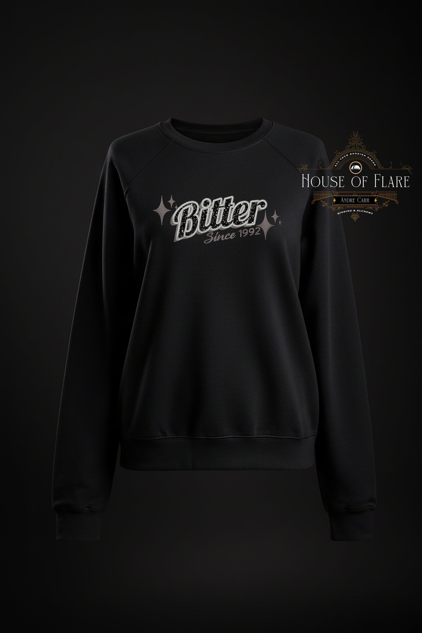"BITTER" - Embroidered Unisex Sweater
