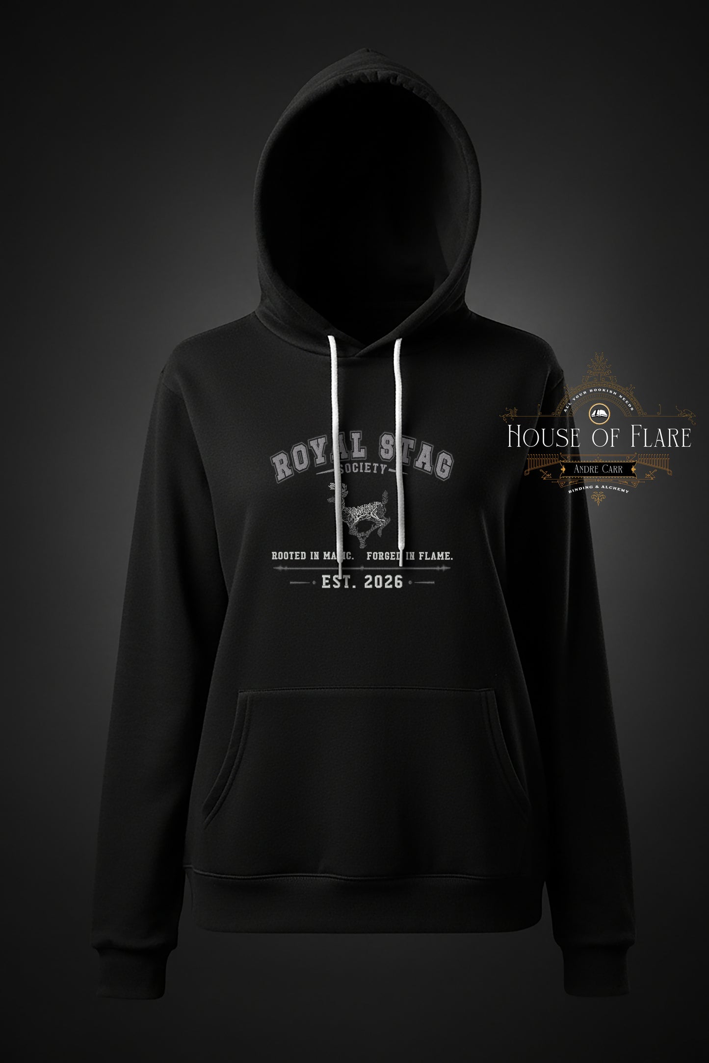 "Royal Stag Society" - Sweater/Hoodie Embroidered Unisex