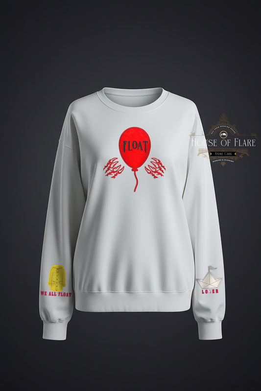 "FLOAT" - Sweater/Hoodie Embroidered Unisex