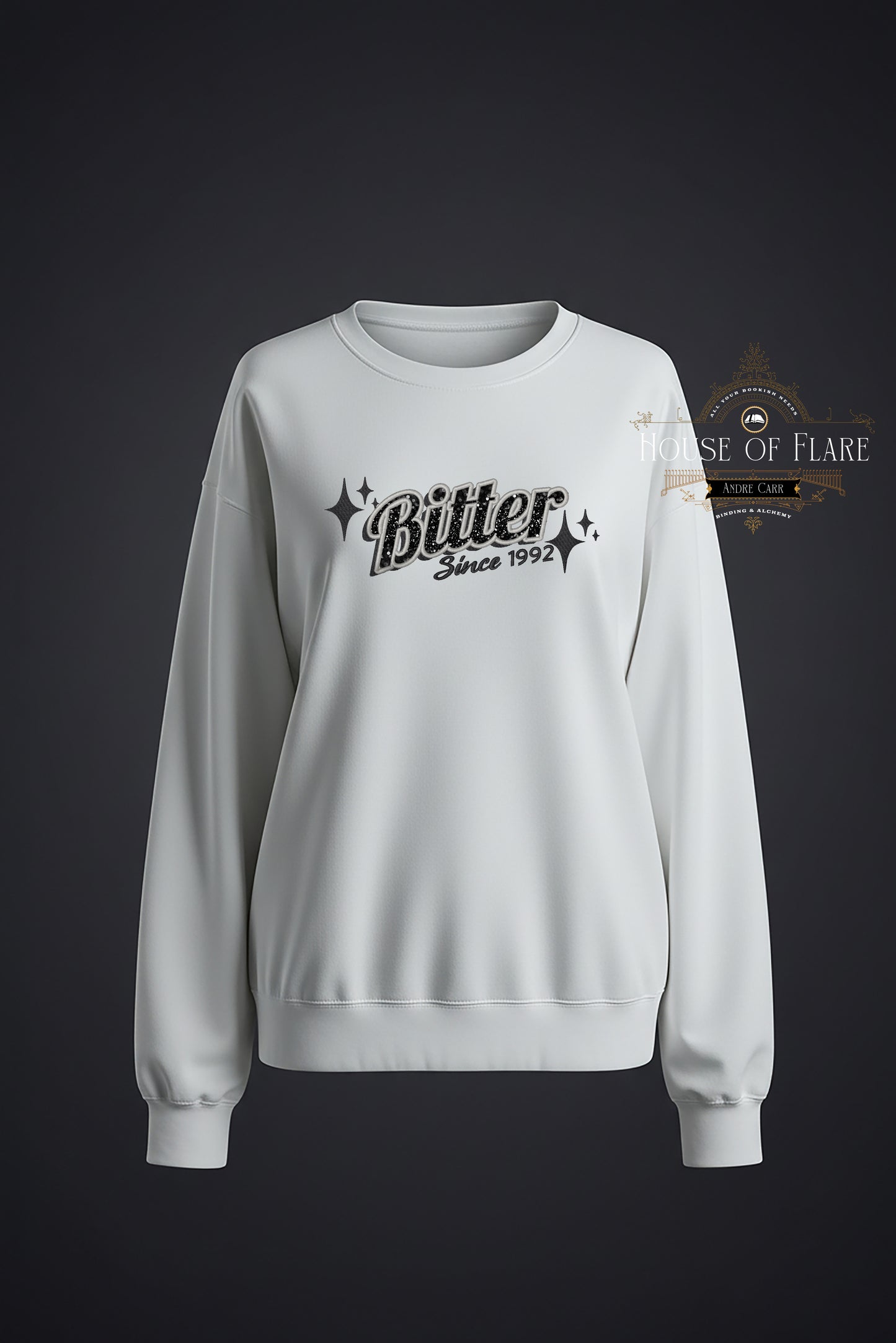 "BITTER" - Embroidered Unisex Sweater