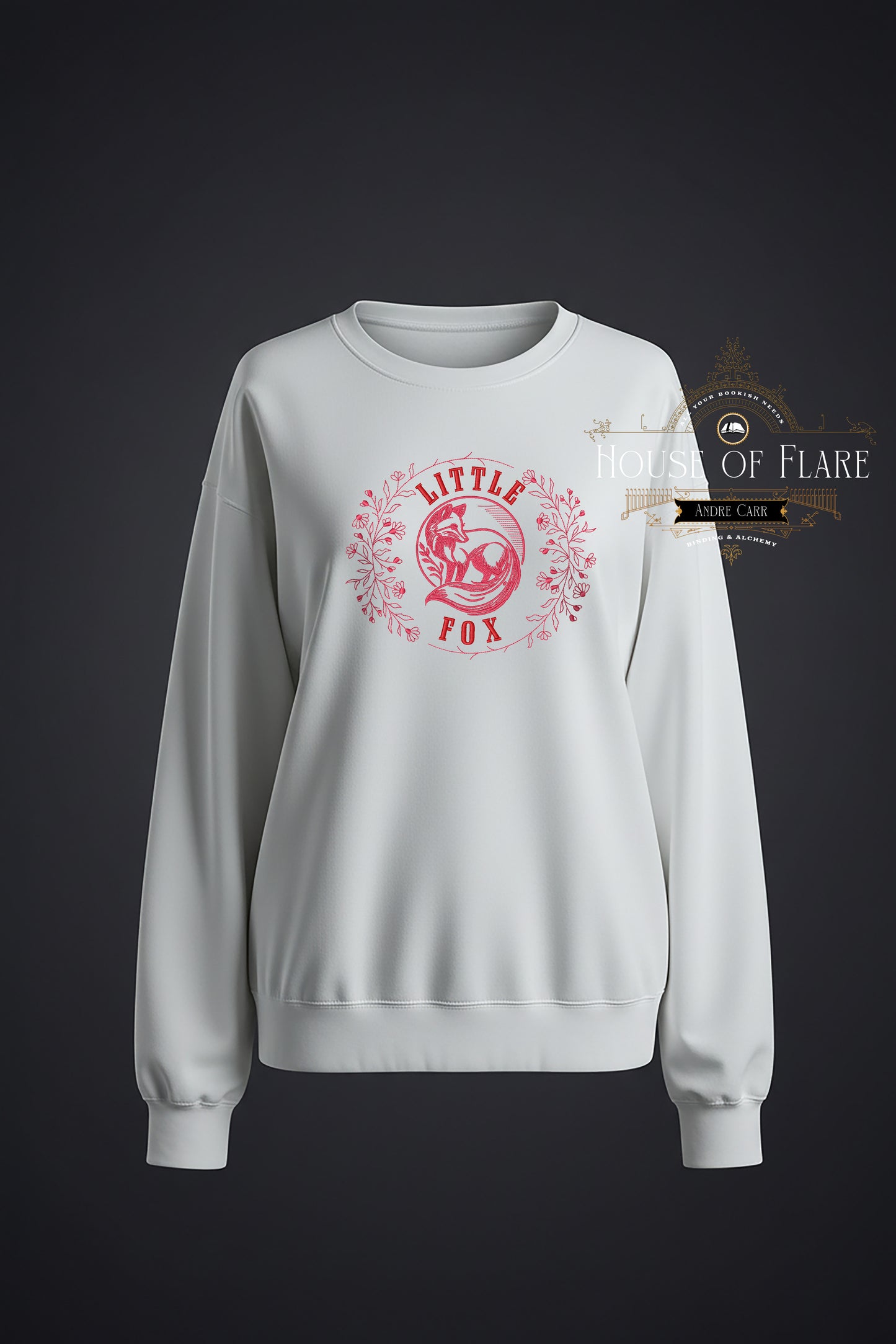 "Little Fox" - Sweater/Hoodie Embroidered Unisex