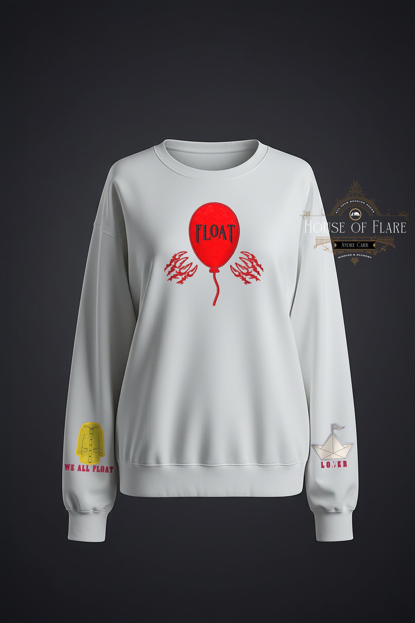 "FLOAT" - Sweater/Hoodie Embroidered Unisex