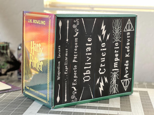 The Serious Black Sprayed Edges HP Collection Set