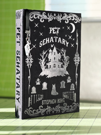 Pet Sematary by Stephen King Handcrafted Rebounded Hardcover Special Edition