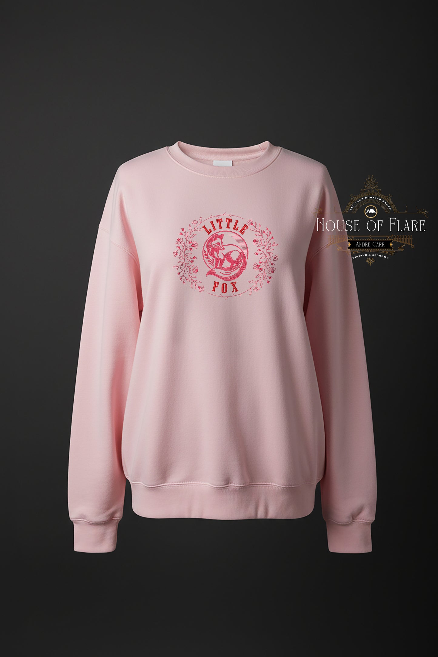 "Little Fox" - Sweater/Hoodie Embroidered Unisex
