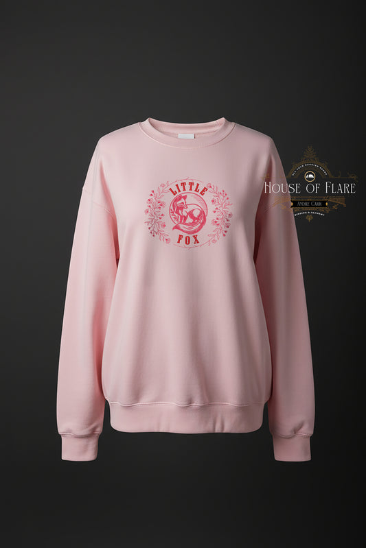 "Little Fox" - Sweater/Hoodie Embroidered Unisex
