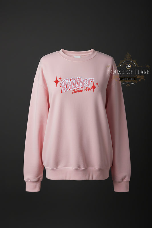 "BITTER" - Embroidered Unisex Sweater