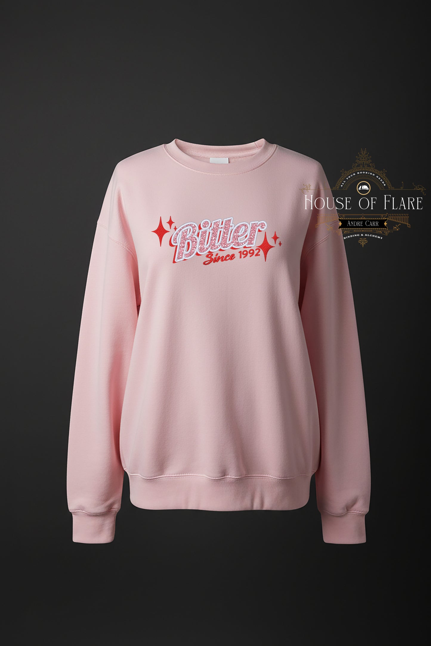 "BITTER" - Embroidered Unisex Sweater