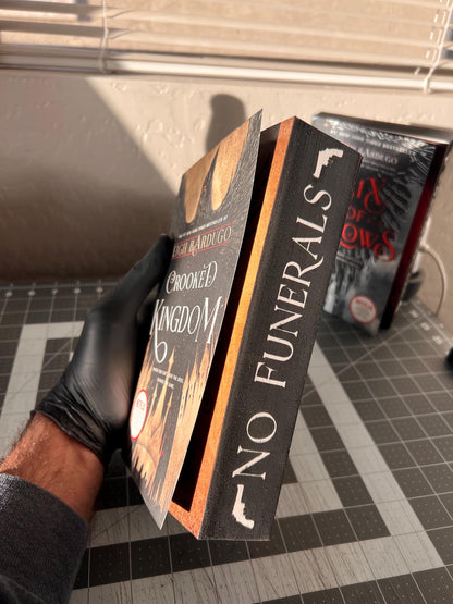 The Six of Crows Paperback Duology Sprayed Edges No Mourners No Funerals