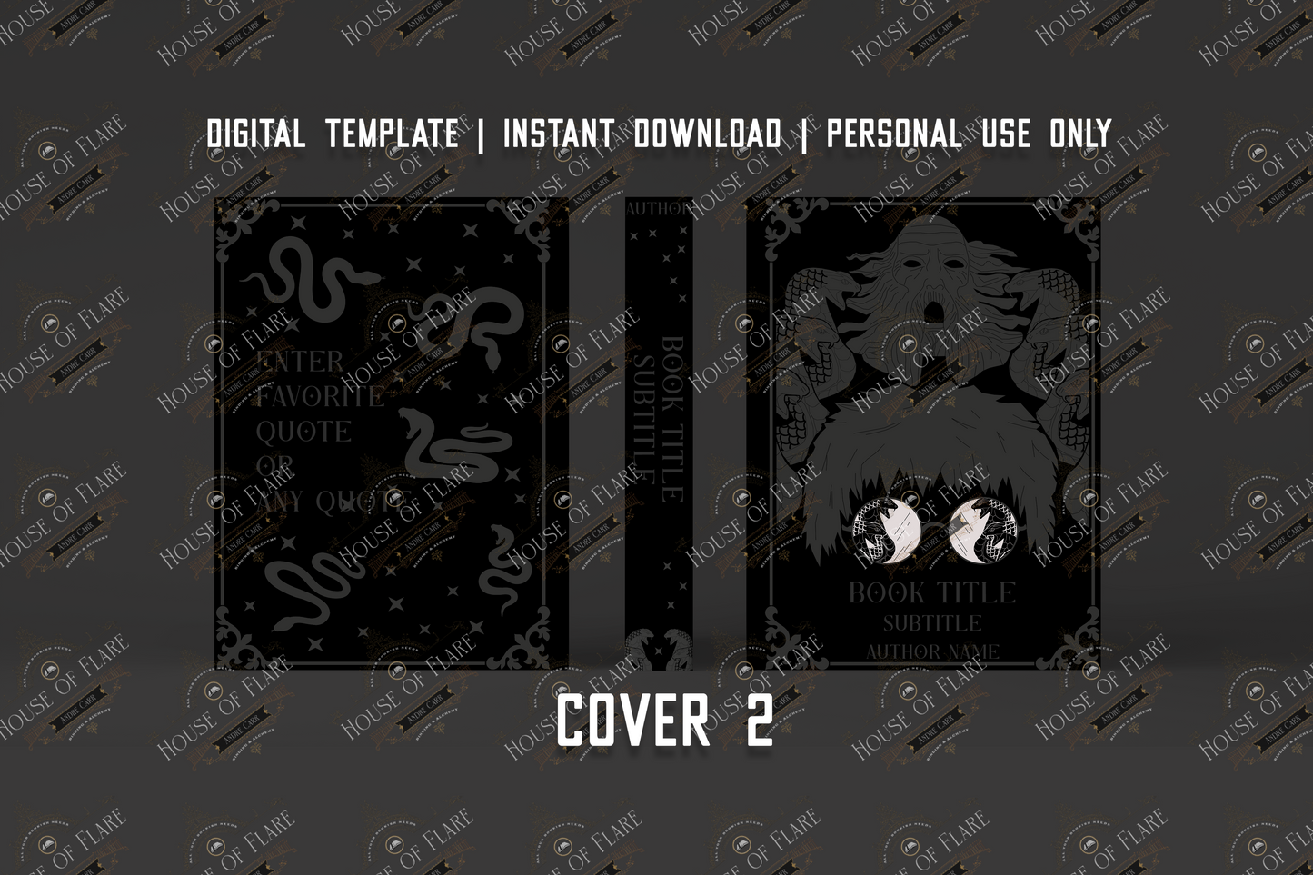 Midnight Wizard Arcana | DIGITAL TEMPLATES