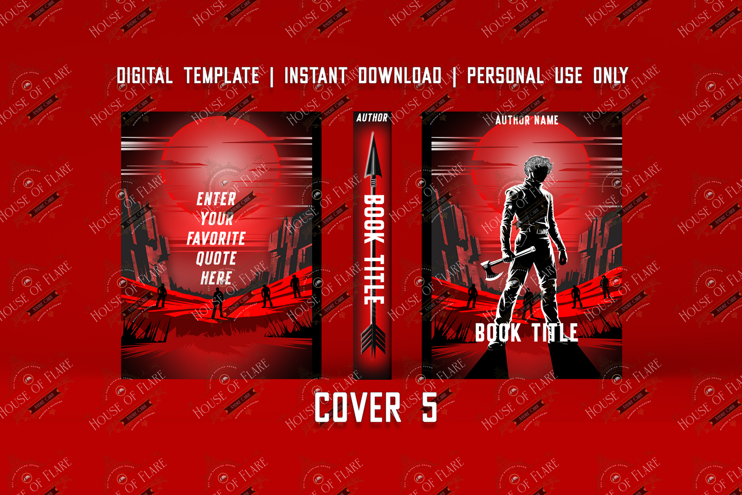 Red Rebellion Series | DIGITAL TEMPLATES