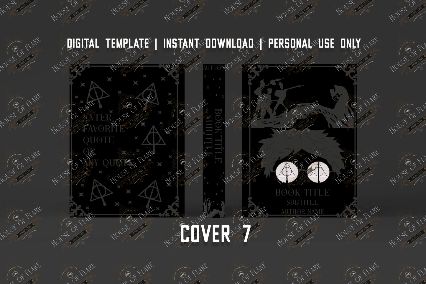 Midnight Wizard Arcana | DIGITAL TEMPLATES