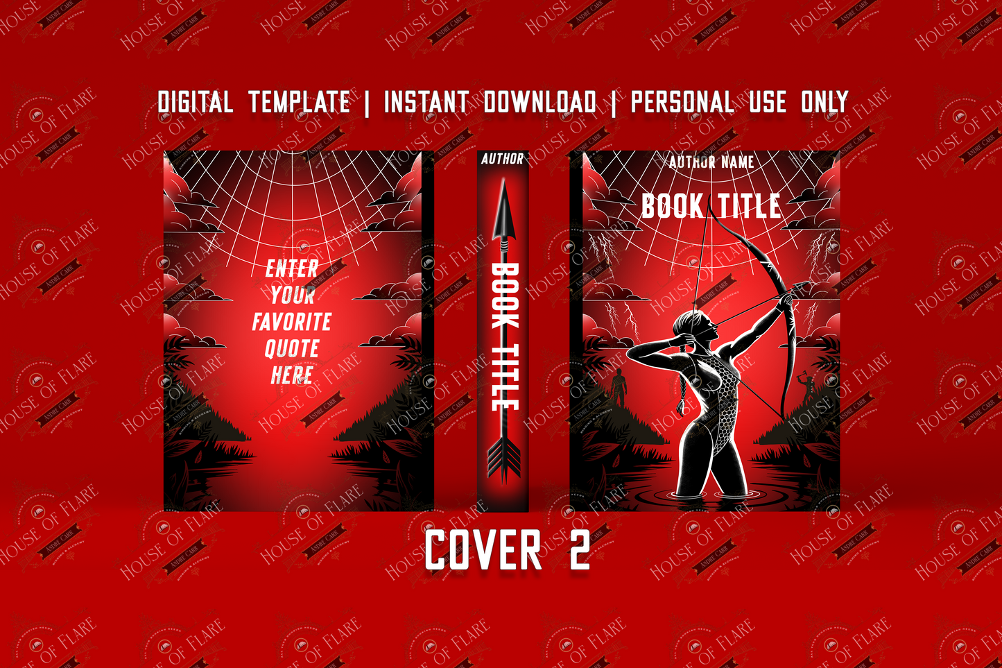 Red Rebellion Series | DIGITAL TEMPLATES