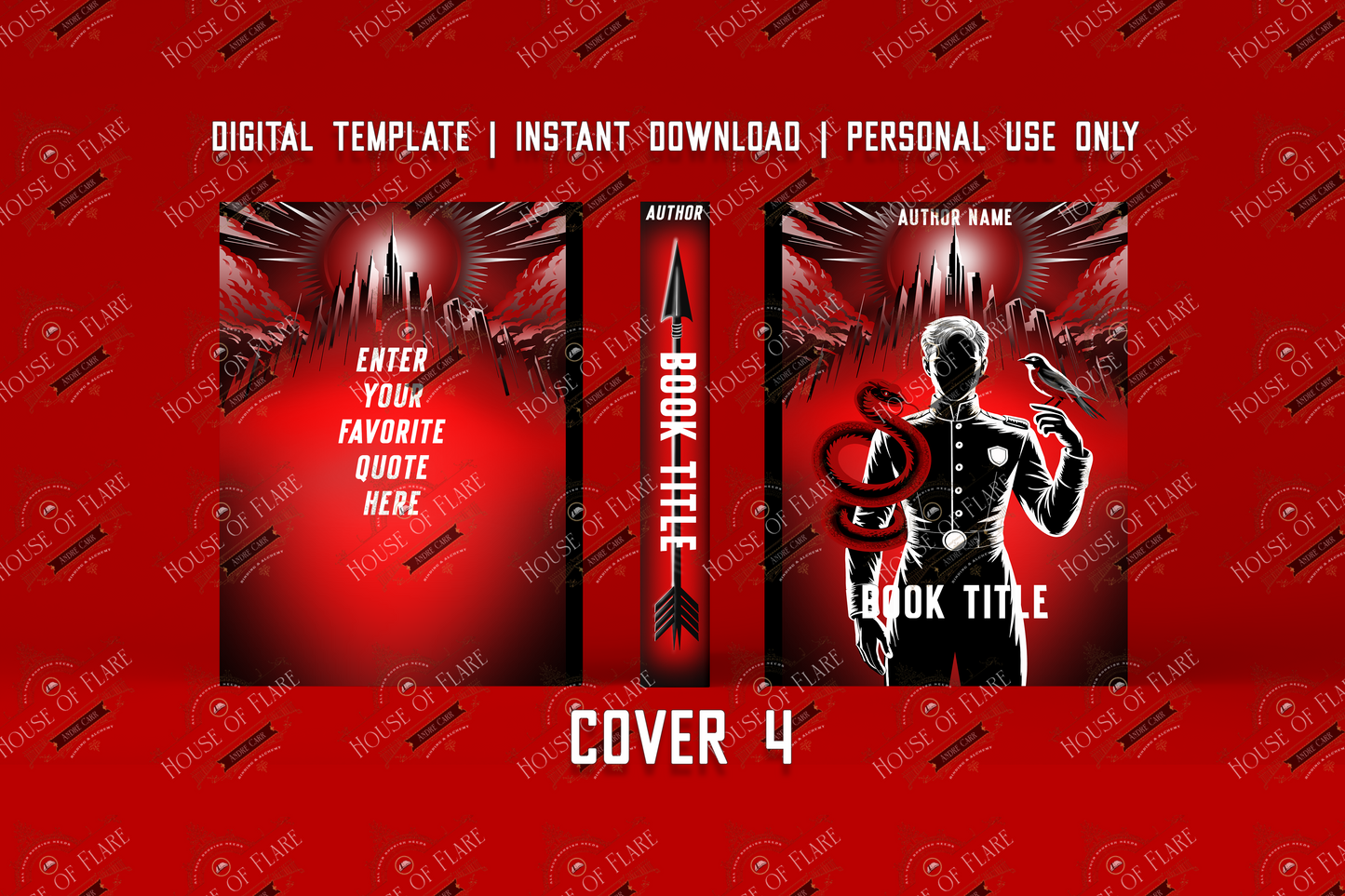 Red Rebellion Series | DIGITAL TEMPLATES