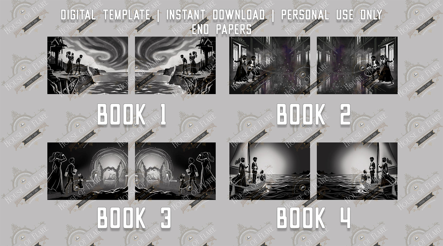 The Miserable Orphans Series | Omnibus | DIGITAL TEMPLATES
