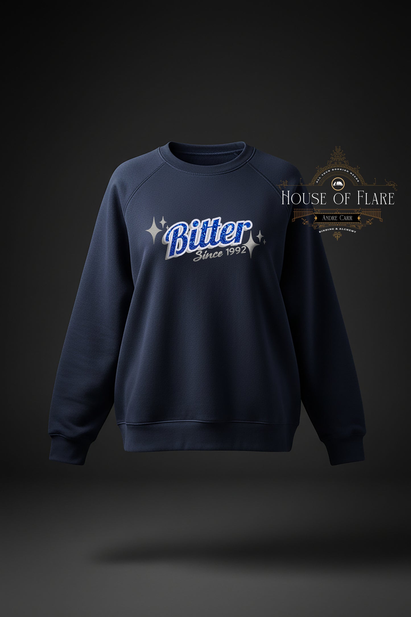 "BITTER" - Embroidered Unisex Sweater