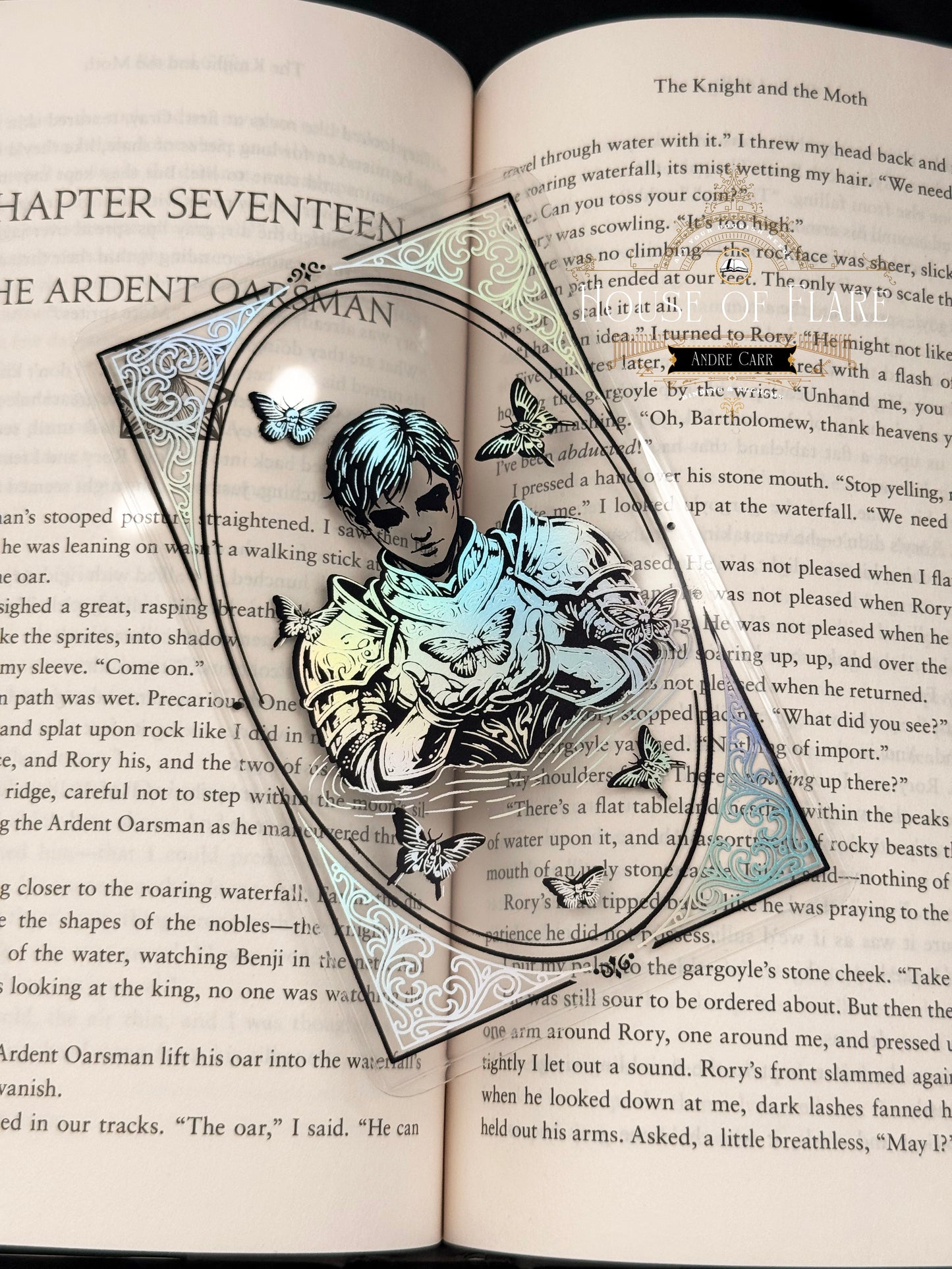 Bartholomew | Holographic Transparent Bookmarks
