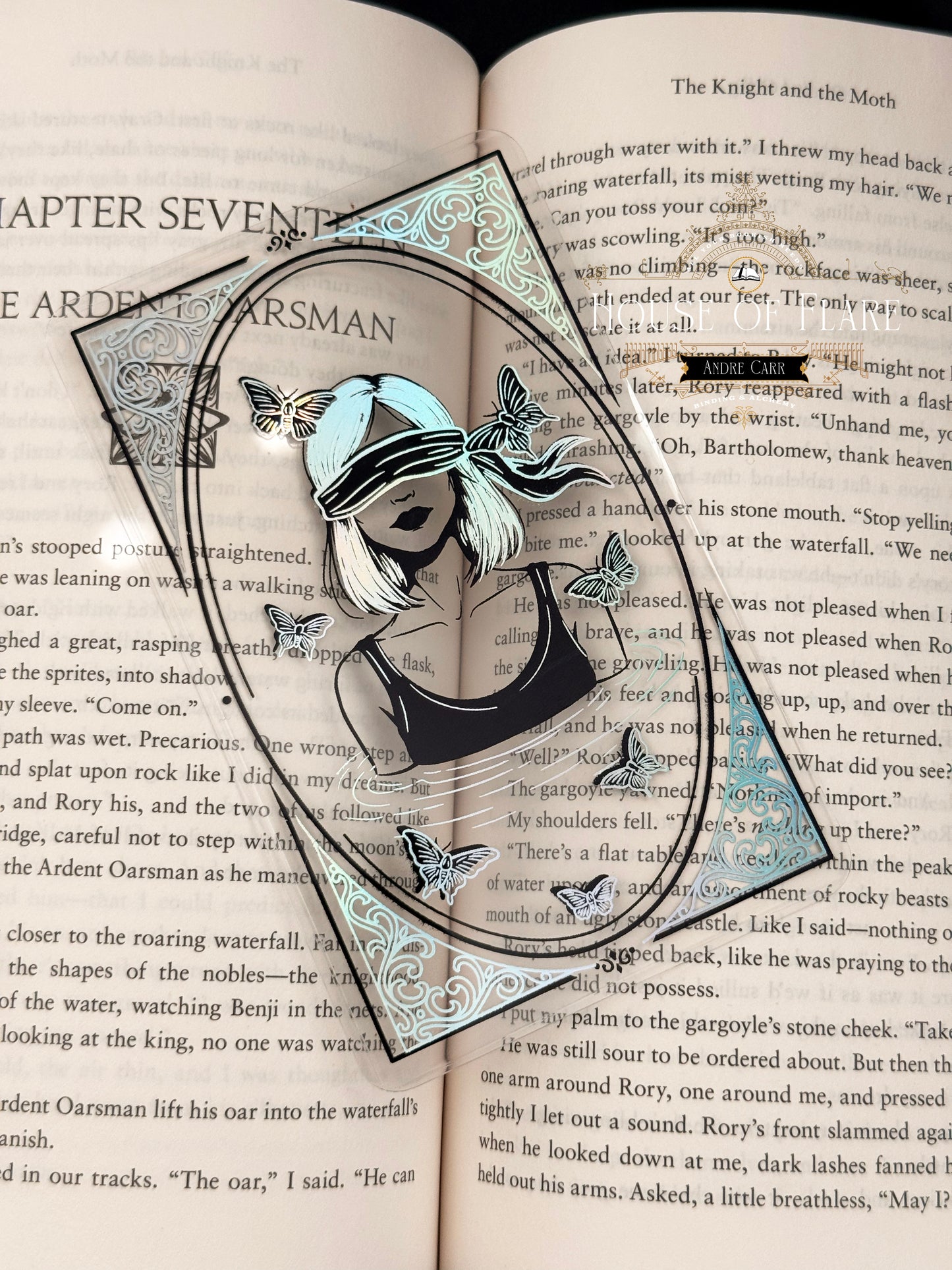 Bartholomew | Holographic Transparent Bookmarks