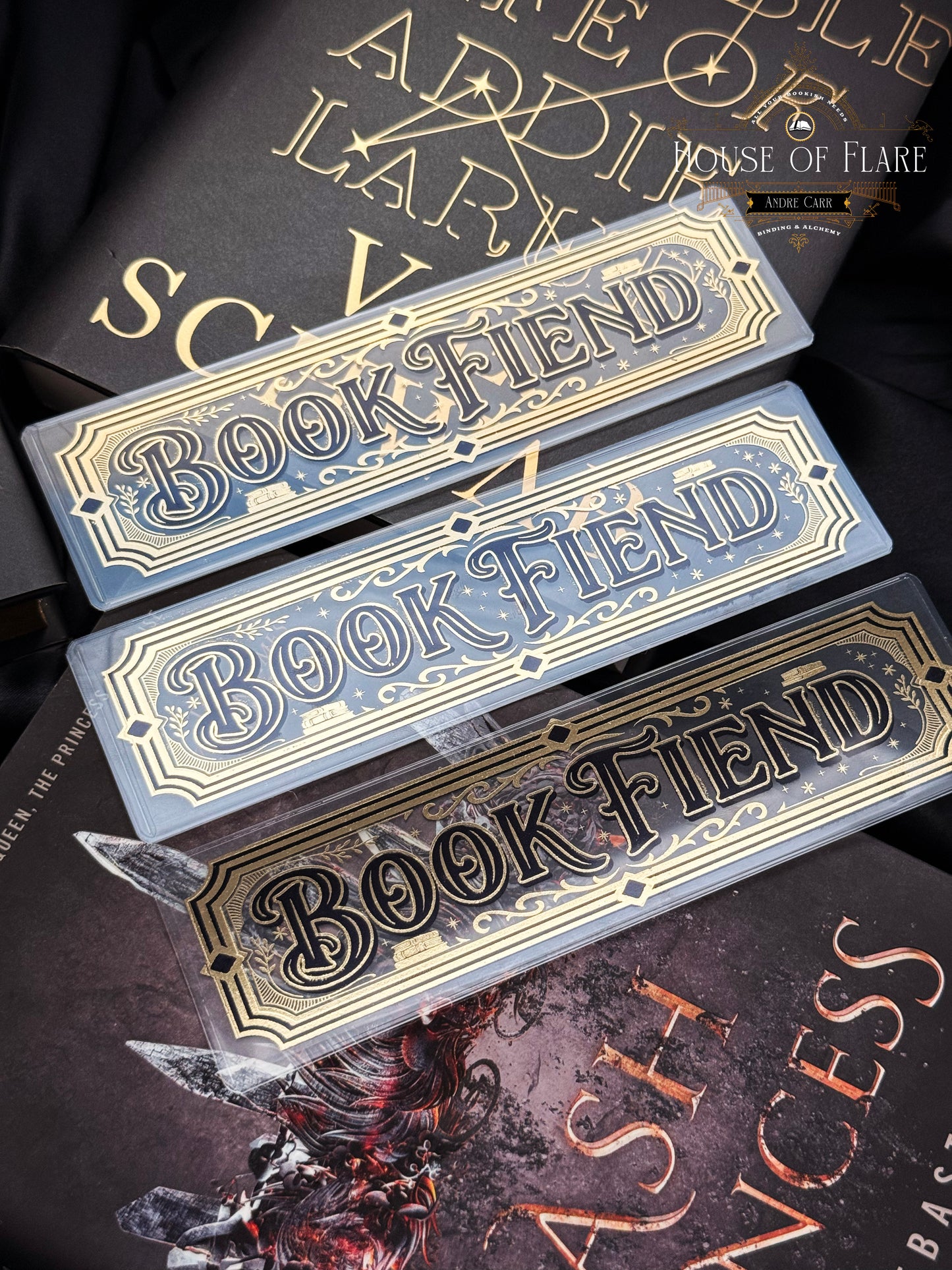 Book Fiend | Transparent Bookmarks