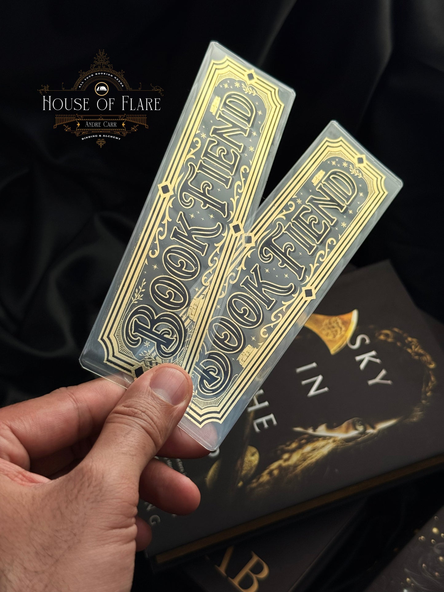 Book Fiend | Transparent Bookmarks