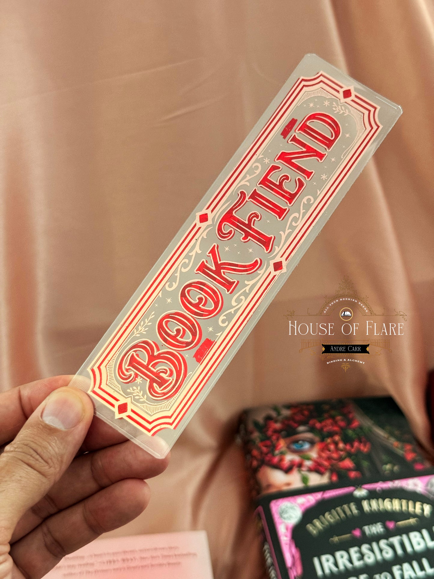 Book Fiend | Transparent Bookmarks