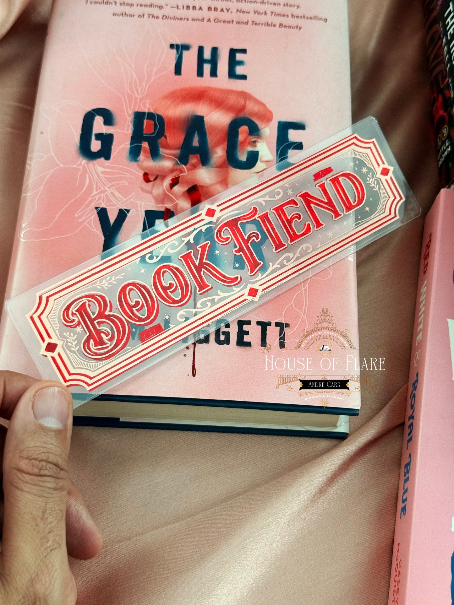 Book Fiend | Transparent Bookmarks