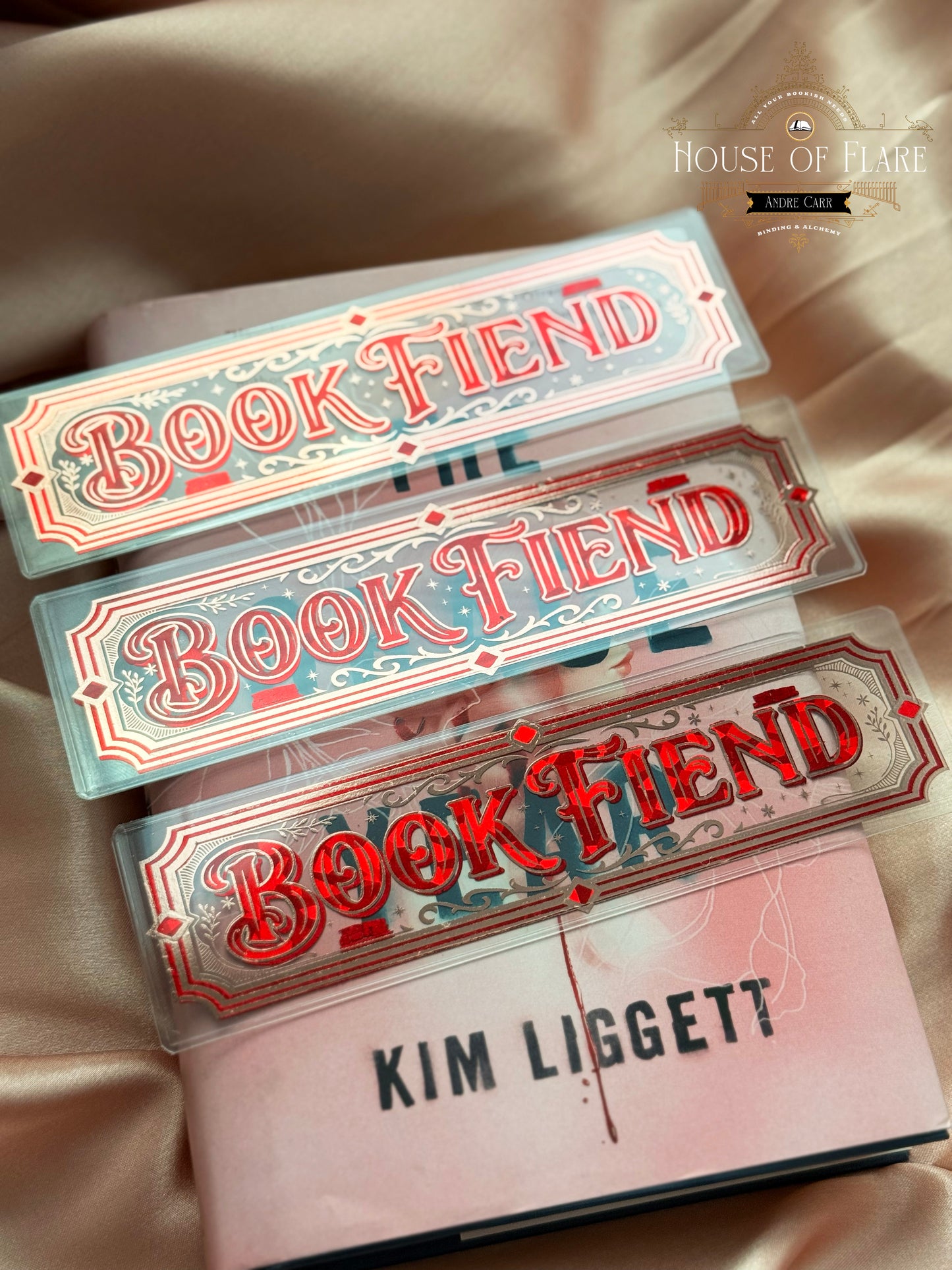 Book Fiend | Transparent Bookmarks