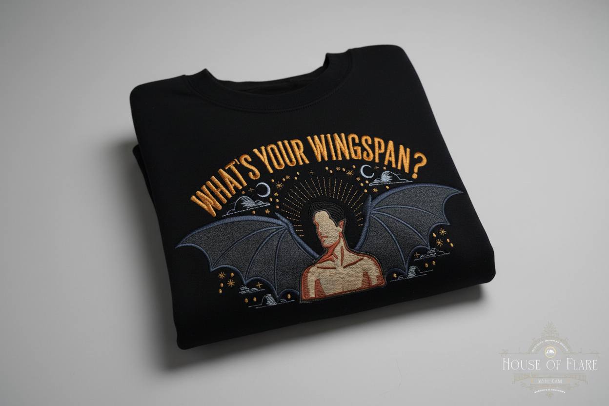 "Wingspan" - Sweater/Hoodie Embroidered Unisex