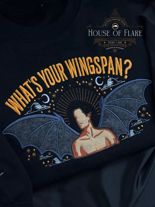 "Wingspan" - Sweater/Hoodie Embroidered Unisex