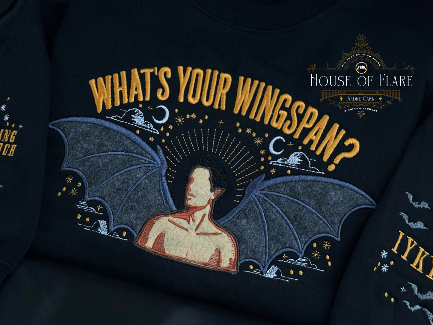 "Wingspan" - Sweater/Hoodie Embroidered Unisex