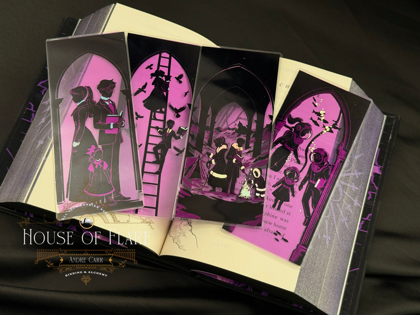 The Miserable Orphans | Transparent Bookmarks