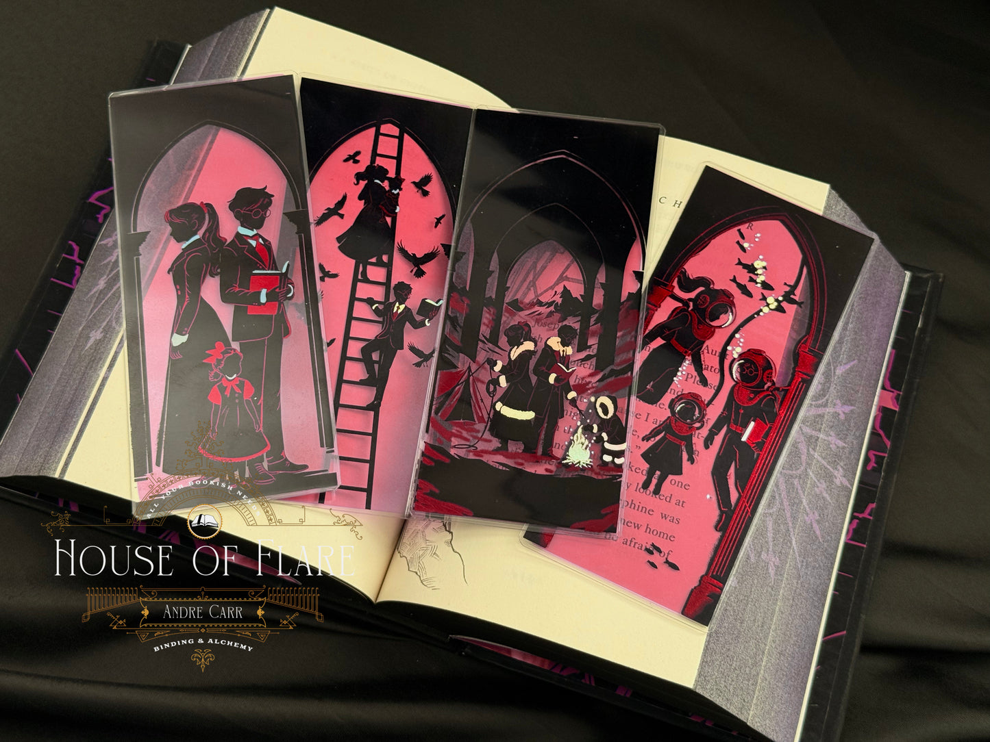 The Miserable Orphans | Transparent Bookmarks