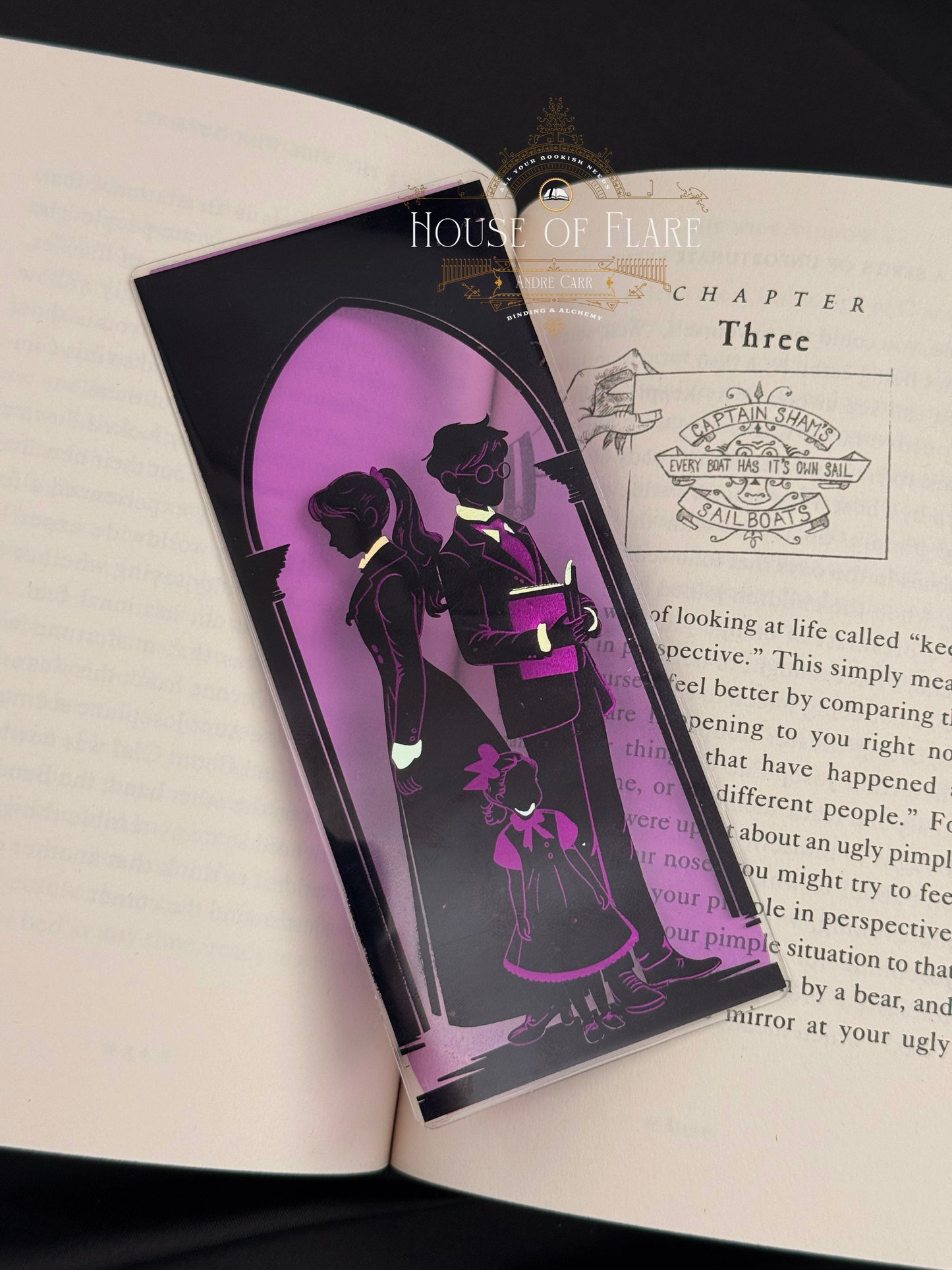 The Miserable Orphans | Transparent Bookmarks