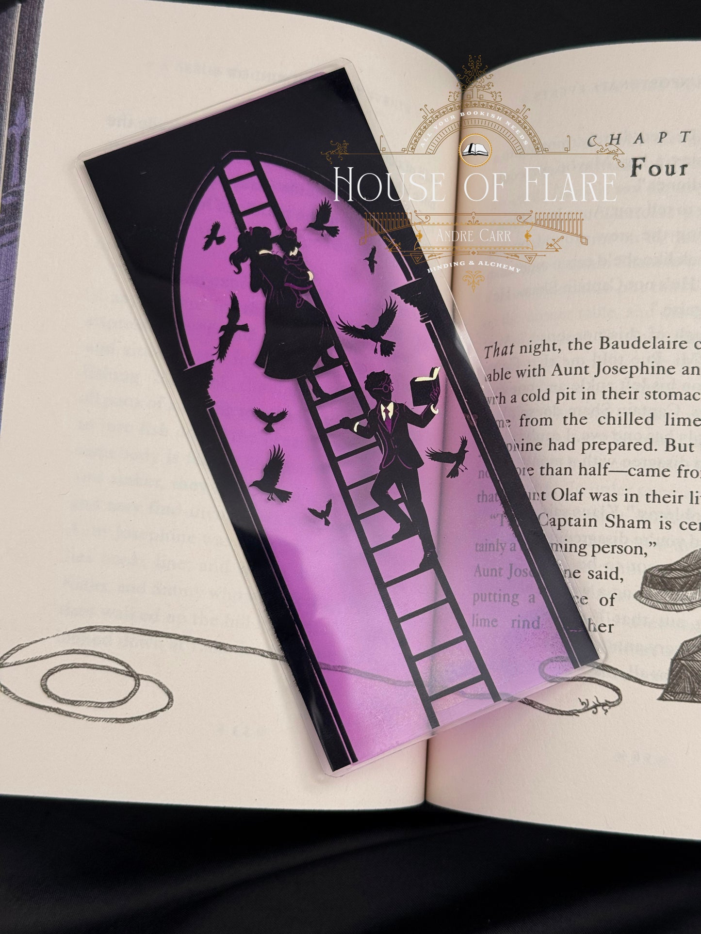 The Miserable Orphans | Transparent Bookmarks