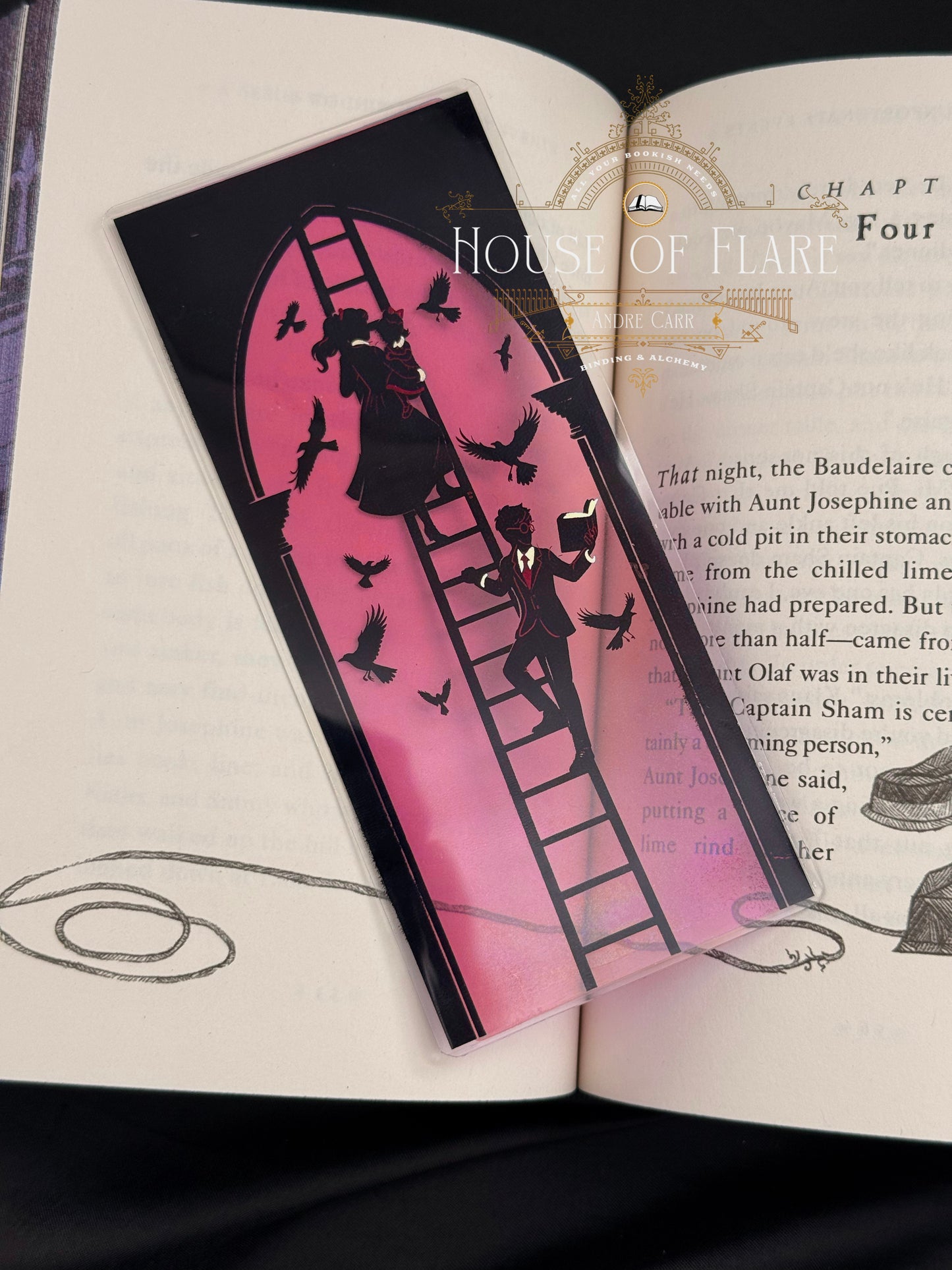 The Miserable Orphans | Transparent Bookmarks