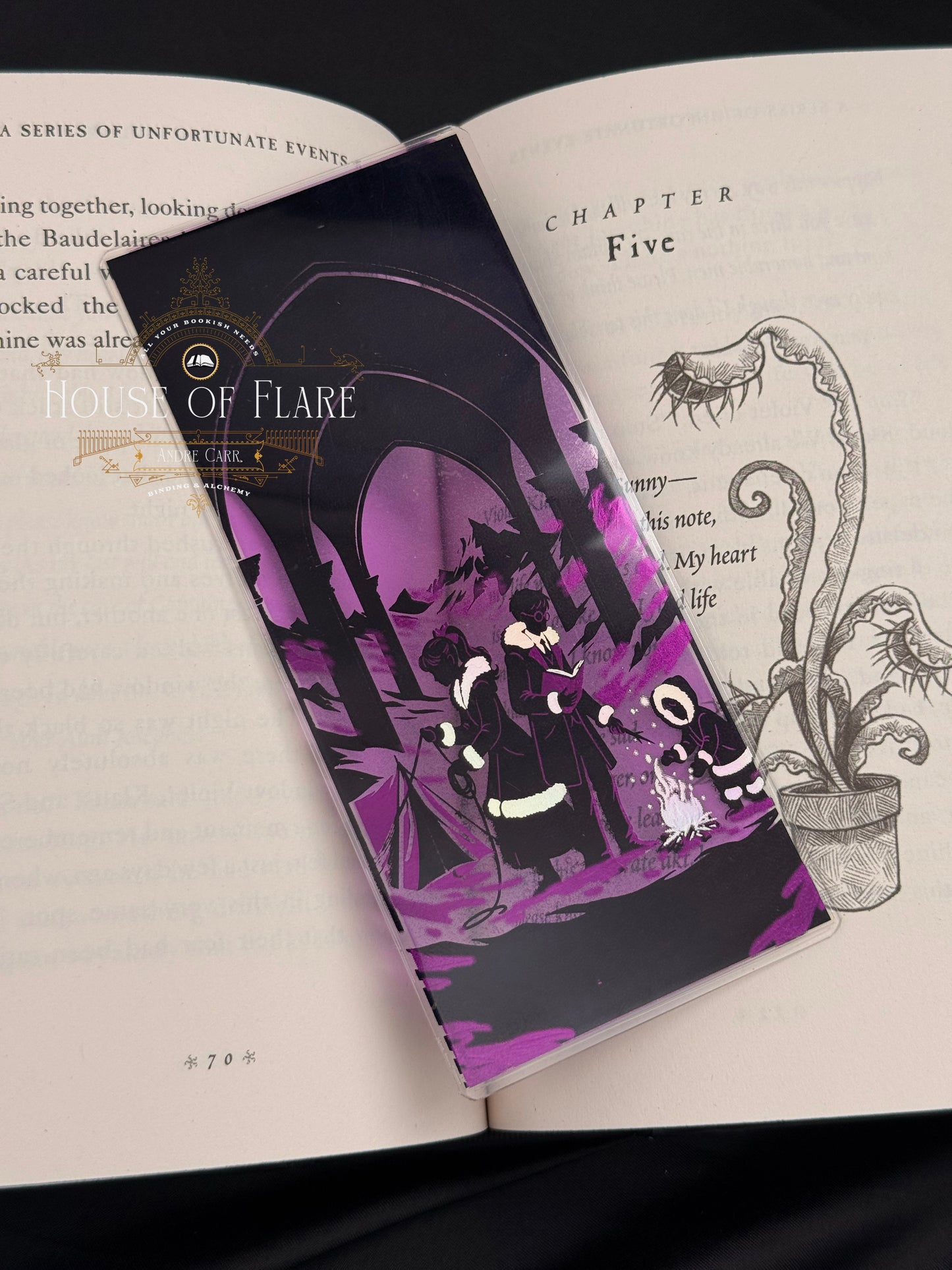The Miserable Orphans | Transparent Bookmarks
